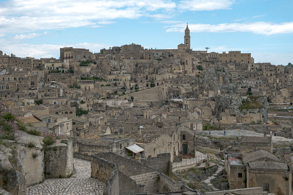 Blick auf den Hügel Civita