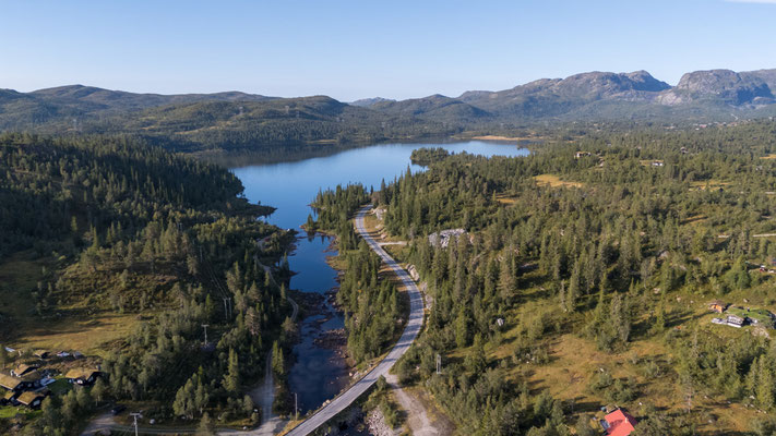 Beim Übernachtungsplatz an der 450