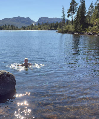 An unserem Freistehplatz