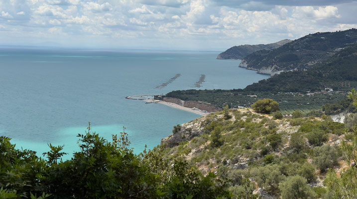 An der Küstenstrasse am Südrand von Gargano