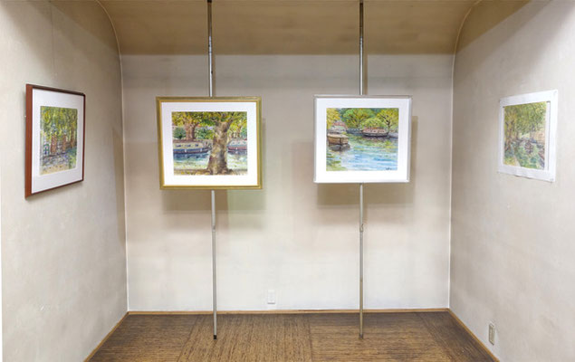 井上幾深　風景水彩画ロンドン編①