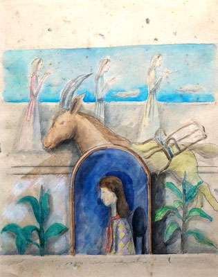 井上幾深 20代のペン画展