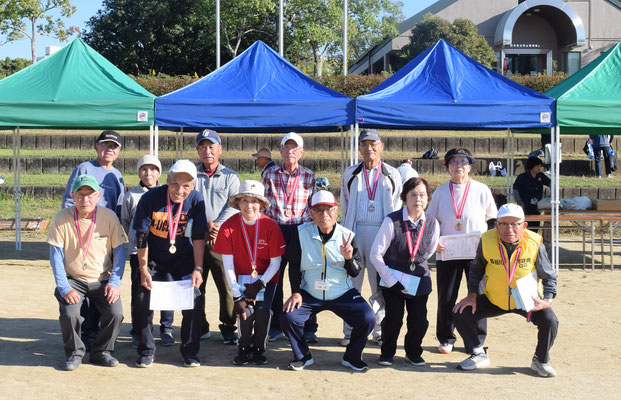 優勝・準優勝・三位の皆さん