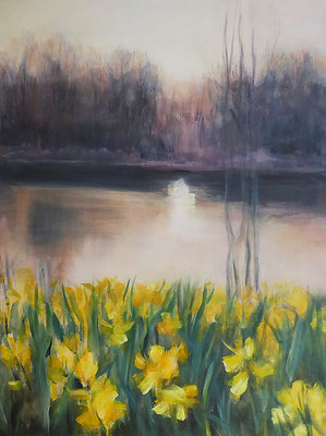 Frühling am grünen See 