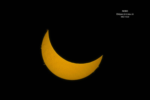 Partielle Sonnenfinsternis 2015
