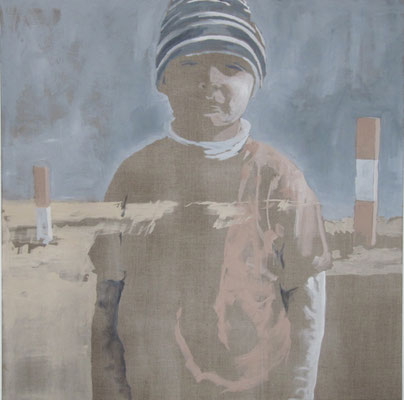 son, 100 cm x 100 cm, Tempera/LW, 2012