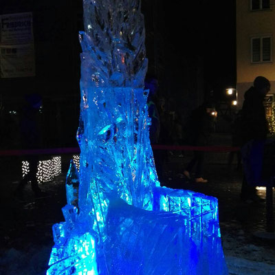 Coburg Stadt - Der Tron vom Film  "Game of Thrones"