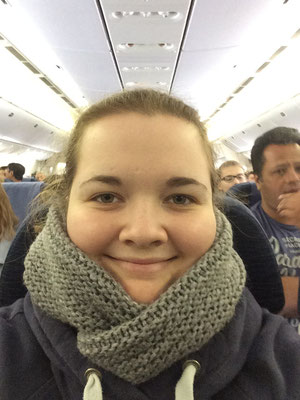 War ganz schön kalt im Flugzeug