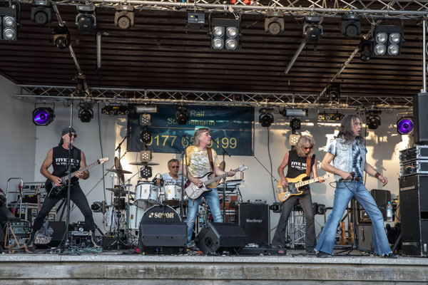 Five Men on the Rocks