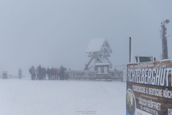 auf zur Fichtelberghütte