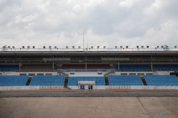 Blick ins alte Stadion von Sparta Prag