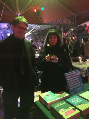 Peter und Nefeli, Weihnachtsmarkt, Hamburg 2018