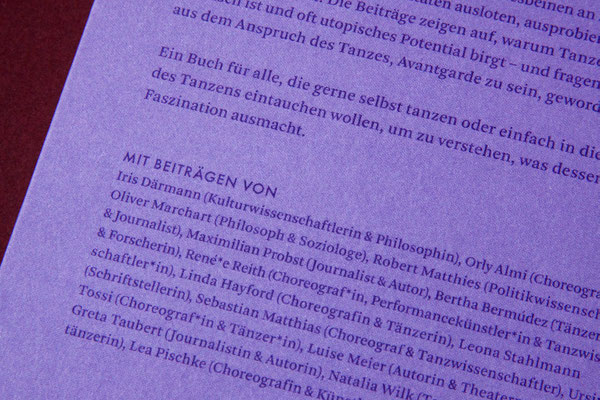 Gestaltung und Foto: Carolin Rauen