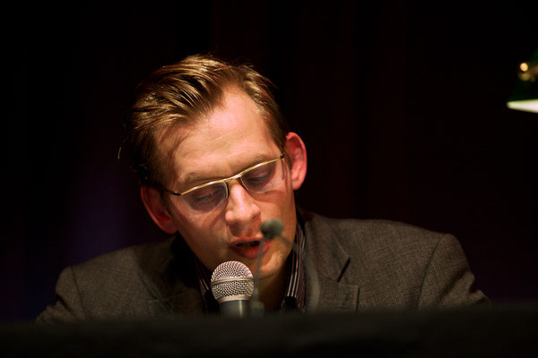 Clemens Meyer bei HAM.LIT 2010 (Foto: Gordon Timpen)