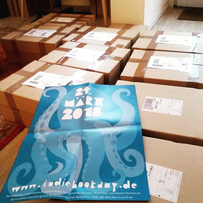 Die Plakate für den Indiebookday 2018 sind da!