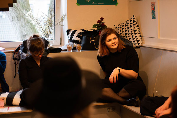 Leseclub mit Sophie Passmann, Atelier Freudenhammer, Hamburg 2019