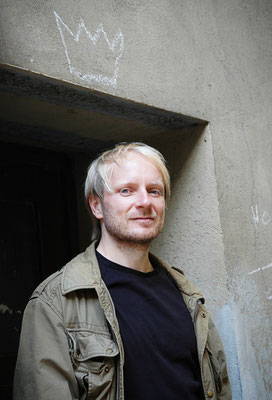Autor Jochen Schmidt (Foto: Tim Jockel / Voland & Quist)