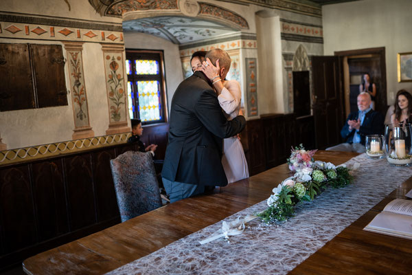 Wedding Hochzeit Neckarbischofsheim Schloss Schloß Castle Couple Portrait Standesamt