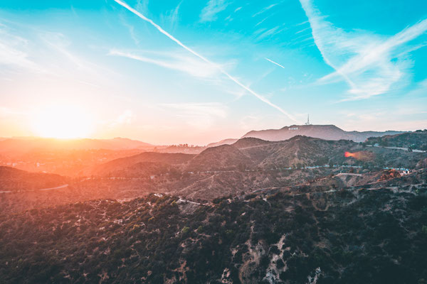 Griffith Park Griffith Observatory Los Angeles Hollywood Sign Hills