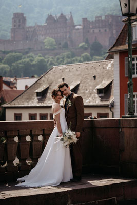 Wedding Heidelberg Alte Brücke Schloss Heidelberg