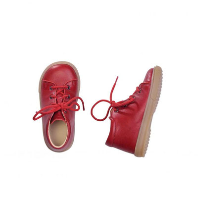 GN Halbschuh Schnürer in rot 85,-€  Schuhgröße 19 bis 28
