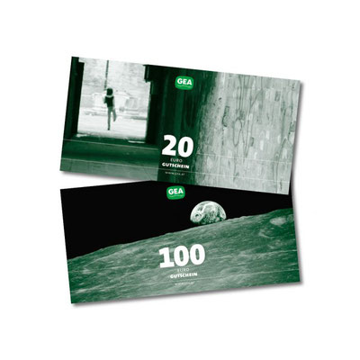 Gutscheine zu 10,- / 20,- / 50,- und 100,-€