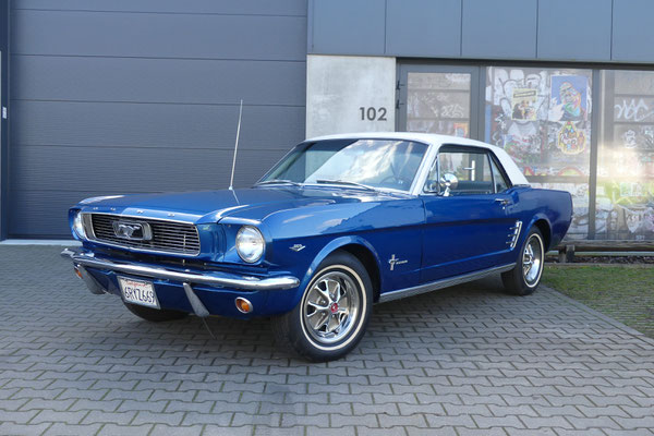 Mustang Coupé V8, verkocht naar Frankrijk
