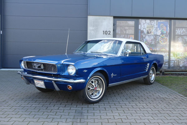 Mustang Coupé V8, verkocht naar Frankrijk