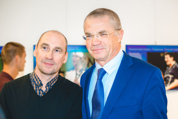 Mit Alexander Medwedew (Präsident und Generaldirektor des Zenit St. Petersburg) - Fotograf Alena Wilhelm, Fotostudio SaveMoment