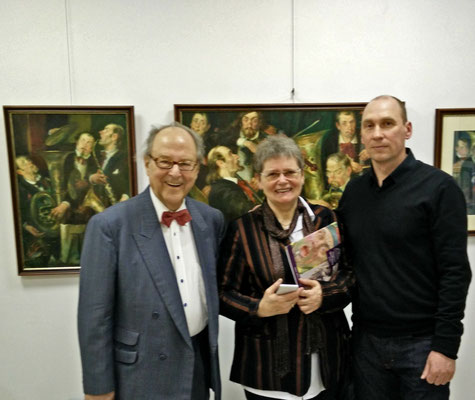 Mit Dirigent Roland Bader