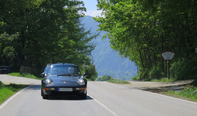 Vorbei am Tegernsee, auf dem Weg zur Wallbergbahn.