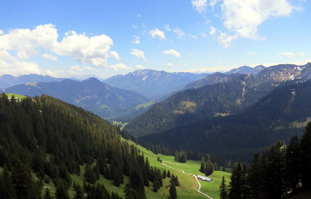 Traumhaftes Wetter am Sudelfeld.