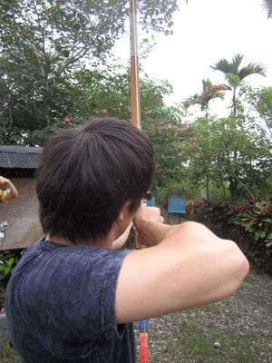 Bow shooting