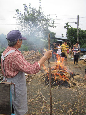 Making smoked chicken