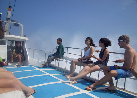 Ferry to a small island