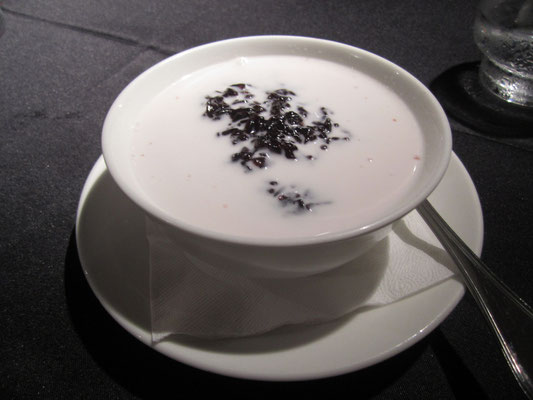 My favourite desert: black rice with coconut milk