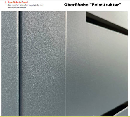 Beispiel-Nr. LS16   Wertige Oberfläche Feinstruktur