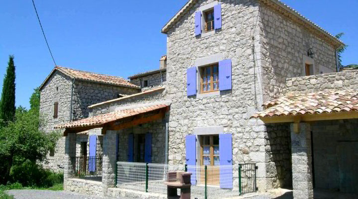 Charming stone cottage in southern Ardèche