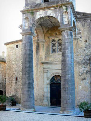 Eglise de Labeaume en sud Ardèche