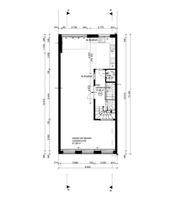 plattegrond 3e verdieping