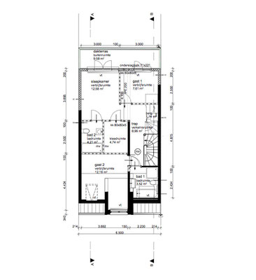 plattegrond 4e verdieping