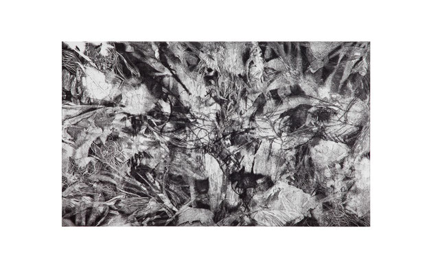黒のエチュード　銅版画　２０１１年