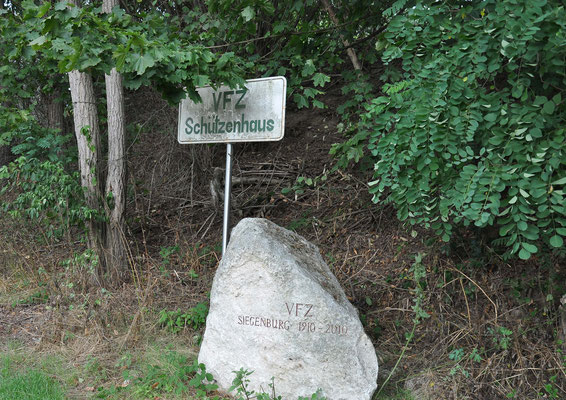 ...dass es hier zum Schützenheim Siegenburg geht