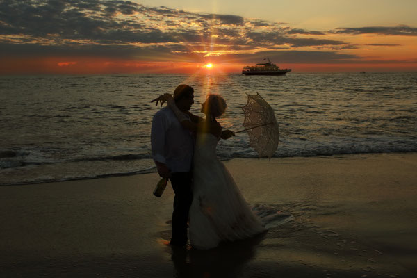 Beach day after the wedding session. Cape May. Sunset Beach Portrait Session Photographer PA, NJ, NY, FL - Gosia & Steve Tudruj 215-837-6651 www.momentsinlifephoto.com  Specializing in wedding photography, event, portrait