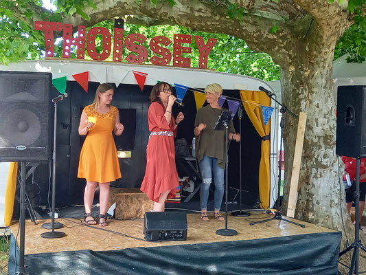 Concert en bord de Saône