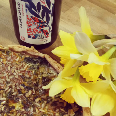 cuisine-plantes-sauvages-tarte-berce-ortie-vin-bio-Loire-touraine-cot
