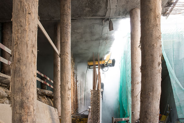 Baustelle Schulhausplatz/Lindenplatz Baden