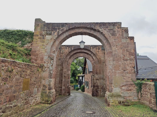 Reste eines weiteren Altstadttores Nideggen