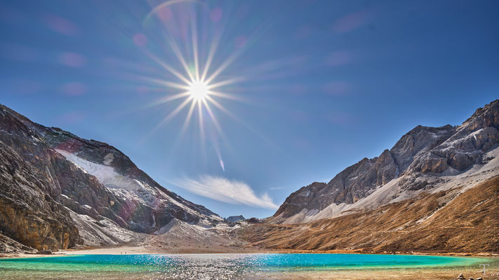 milk lake, Yading natural reserve, UNESCO biosphere reserve, 4.457 m hoch