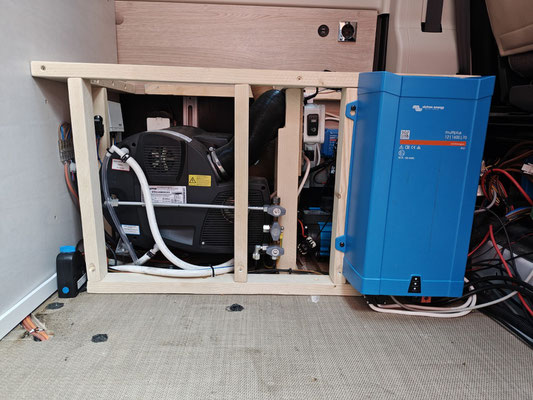 Neue Dachlattenkonstruktion als Unterbau